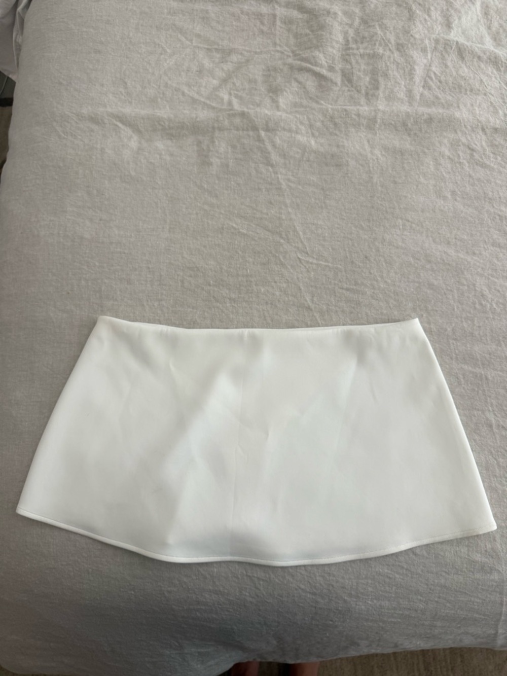 Danielle Guizio White Mini Skirt